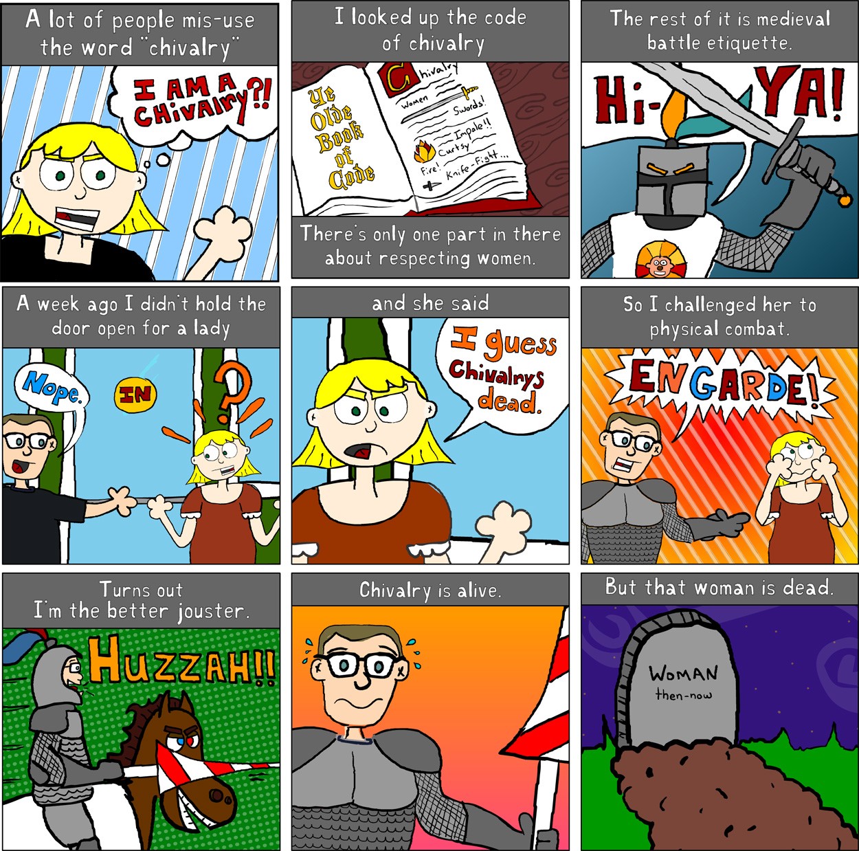 xBrett Druck | Chivalry | Comic